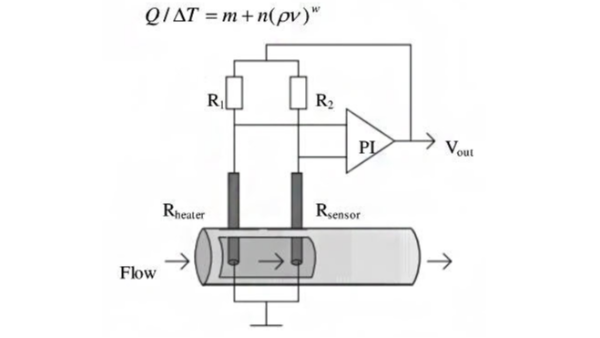 热式气体质量米兰（中国）的基本测量原理（图）