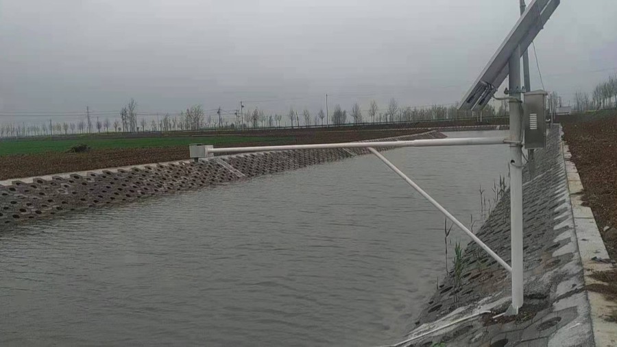 太阳能供电全渠宽电磁明渠米兰（中国）案例